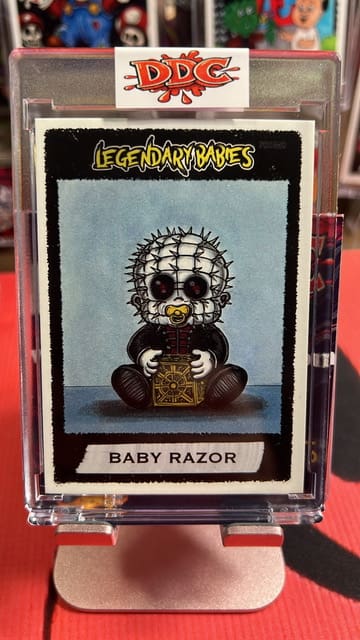 Legendary Babies card with Baby Razor illustration.