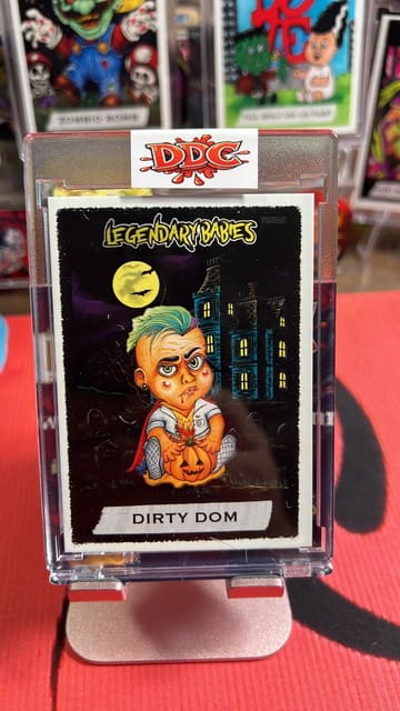 Legendary Babies card titled "Dirty Dom.