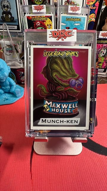 Collectible card featuring "Legendary Babies" character.