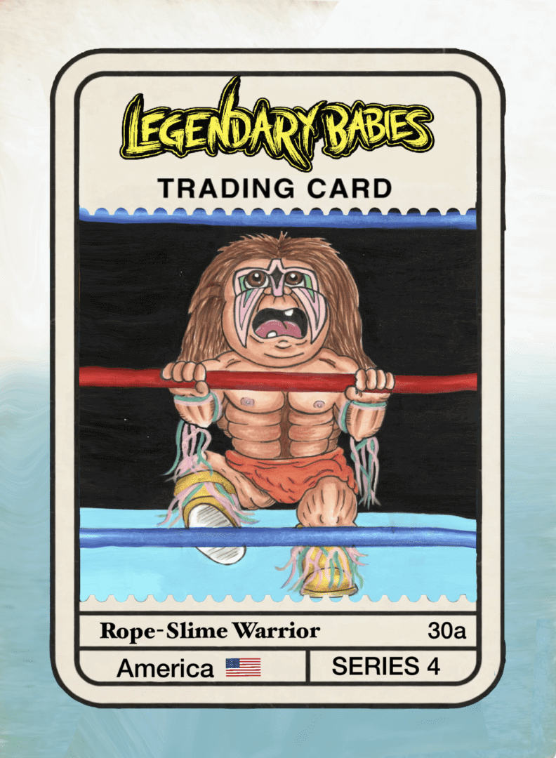 Legendary Babies trading card — Rope-Slime Warrior
