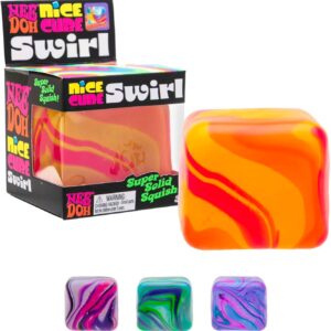 Needoh Swirl Sidekick Sensory Squeeze ball
