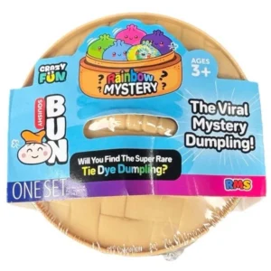 Squishy Bun Tie Dye Sensory Squeeze Dumpling